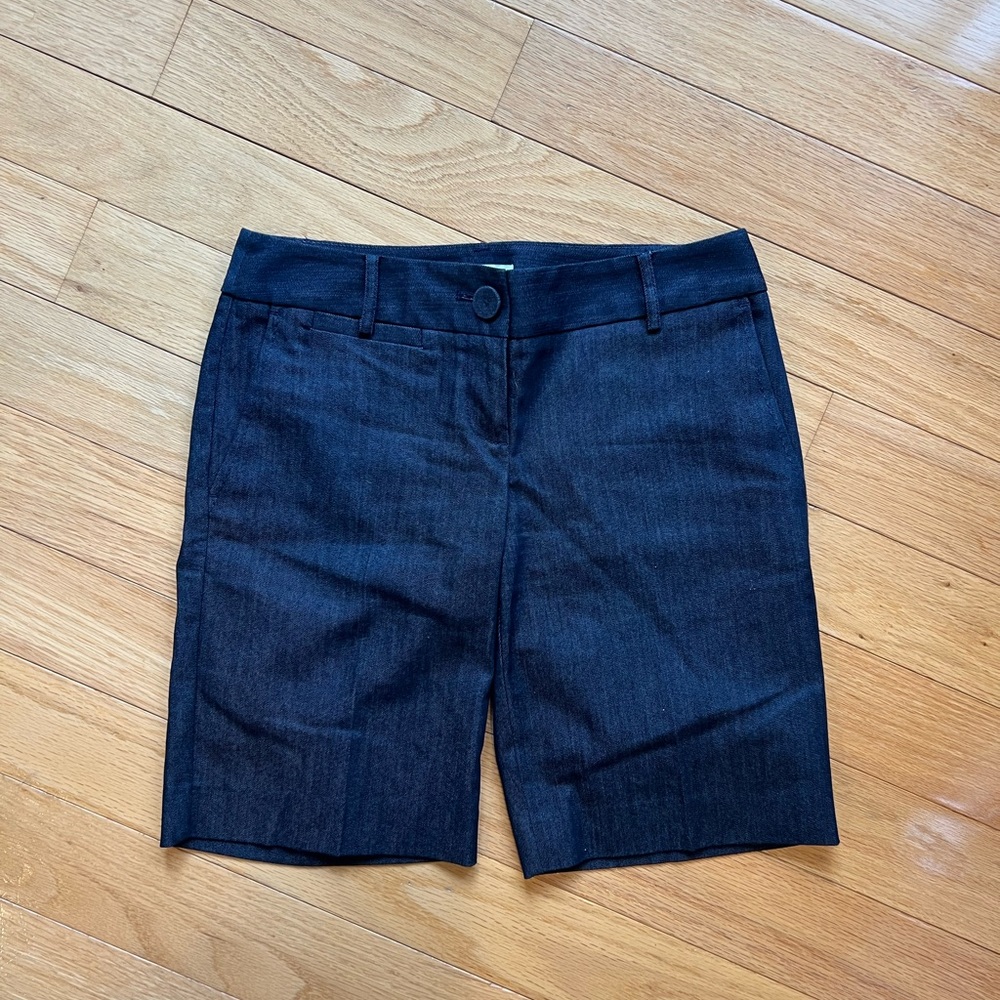 Loft bermuda dress shorts size 0